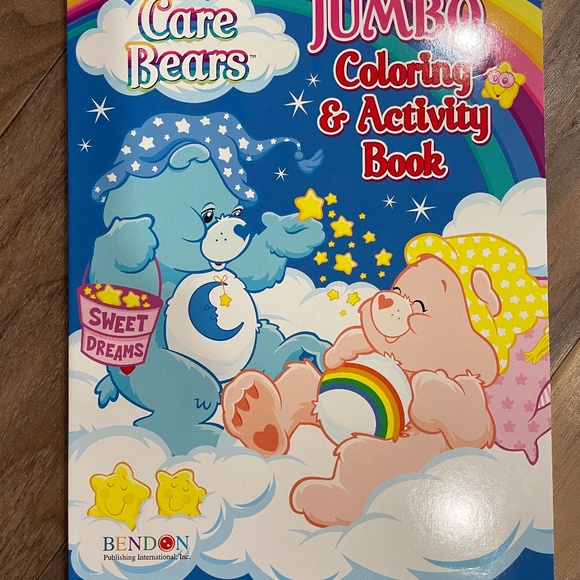 New Set of 3 Care Bear Activity/Coloring Books - Picture 13 of 16